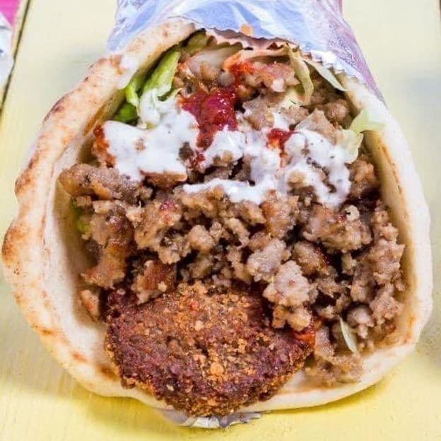 #15 Gyro & Falafel Wrap